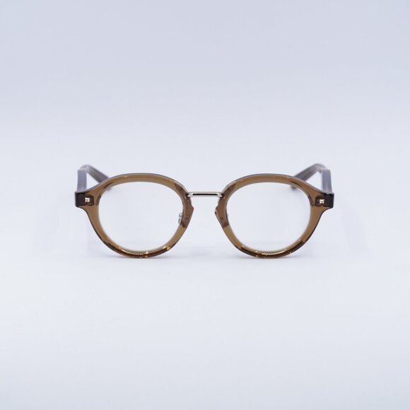 Valentino V-ESSENTIAL-IV VLX-132D AF Eyeglasses Brown 46mm Round Frame - Picture 4 of 11